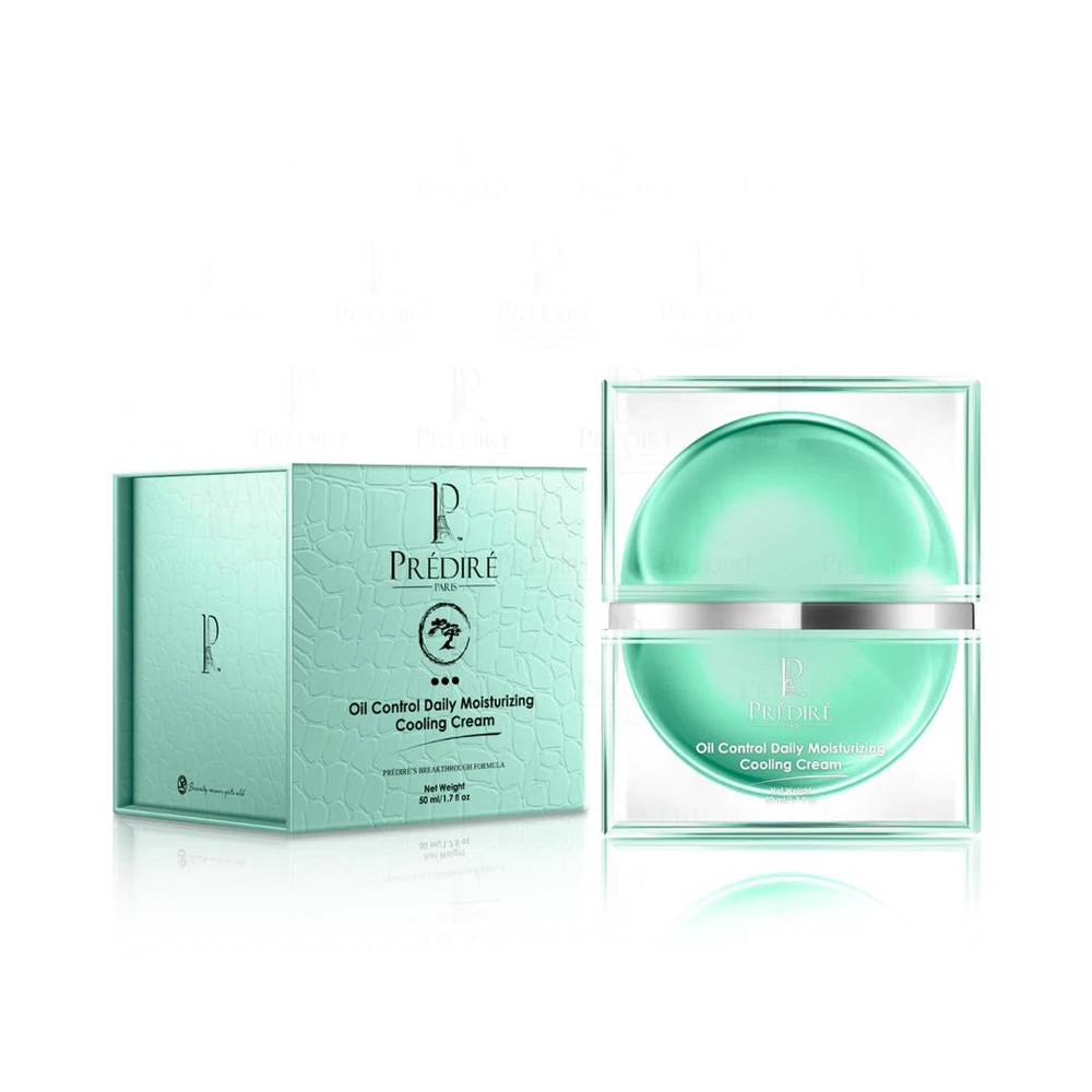 Predire Oil Control Daily Moisturizing Cooling Cream.